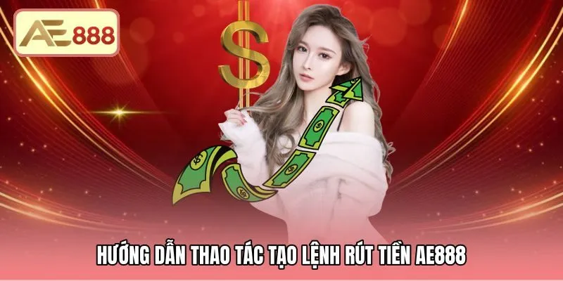 Quy trình rút tiền AE888 chuẩn xác về tài khoản ngân hàng